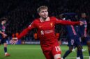 Harvey Elliott mencetak gol tunggal untuk kemenangan Liverpool atas PSG di Leg 1 Babak 16 Besar UCL,Kamis (6/3) dini hari WIB.